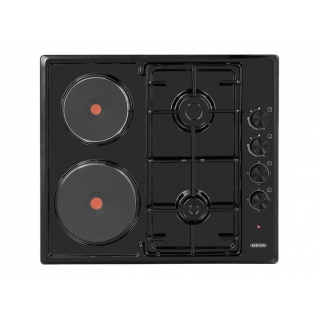 Варочная панель комбинированная ELEYUS DUO 60 BL H2 EF в Запорожье Варочная панель комбинированная ELEYUS DUO 60 BL H2 EF в Запорожье